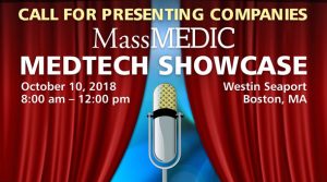 MassMEDIC Meetings, Events, and Webinars MedTech Showcase: Call for Presenting Companies