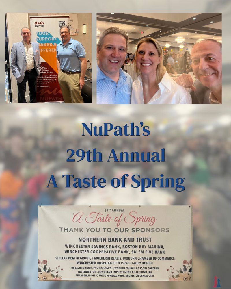 A graphic displaying photos from the NuPath event